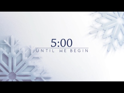 FROSTED SNOWFLAKE COUNTDOWN