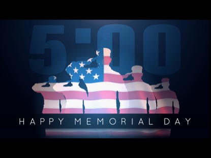 MEMORIAL DAY SALUTE COUNTDOWN