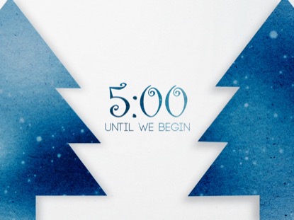 MERRY EVERGREENS COUNTDOWN