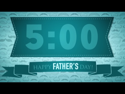 MUSTACHIO FATHER'S DAY COUNTDOWN
