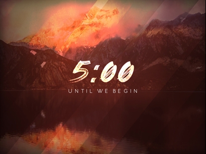 RAISED HALLELUJAH COUNTDOWN