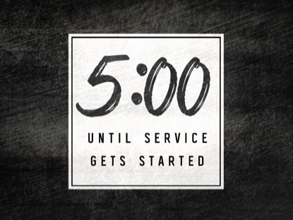 ROLLED INK COUNTDOWN