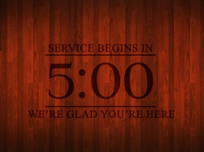 WOOD GRAIN COUNTDOWN