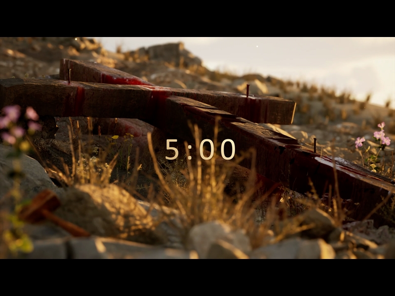 THE CROSS AT SUNSET COUNTDOWN