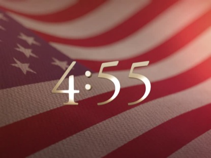 BEAUTIFUL 3D AMERICAN FLAG COUNTDOWN
