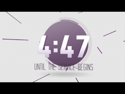 PURPLE CIRCLE 5-MINUTE TIMER