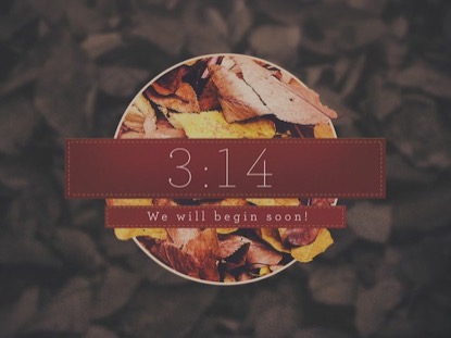 AUTUMN COLORS COUNTDOWN