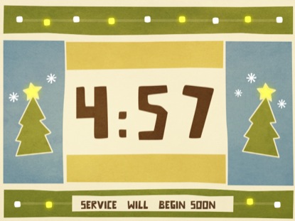 CHRISTMAS CUTOUT COUNTDOWN