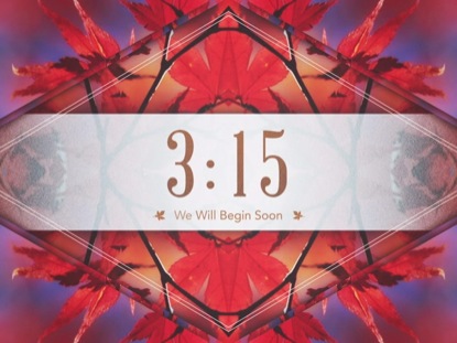 FALL KALEIDOSCOPE COUNTDOWN