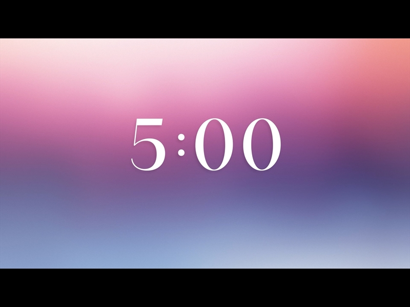 EARLY LIGHT COUNTDOWN