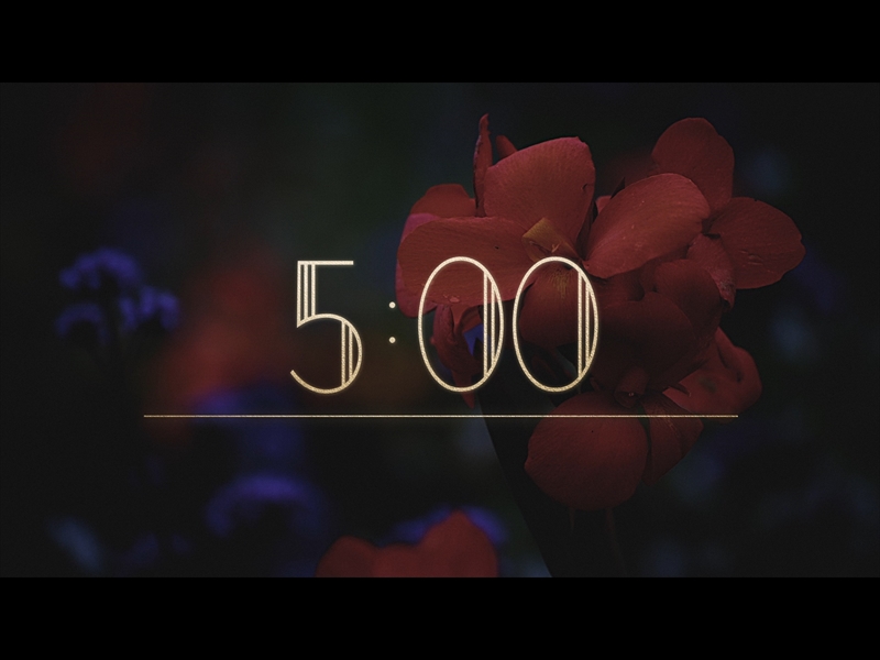 EBONY FLORAL: COUNTDOWN