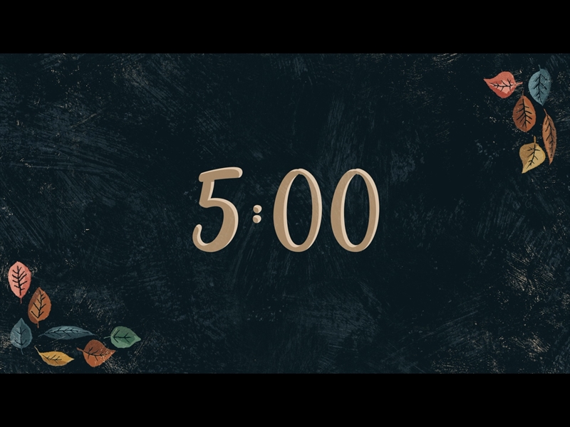 HAPPY LEAVES COUNTDOWN