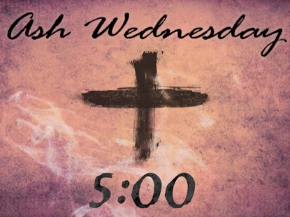 ASH WEDNESDAY COUNTDOWN 2