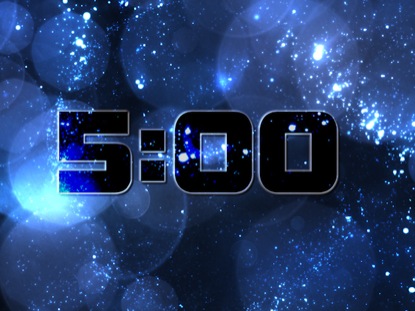 BOKEH STARS COUNTDOWN