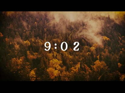 AUTUMN COLORS 10-MINUTE COUNTDOWN