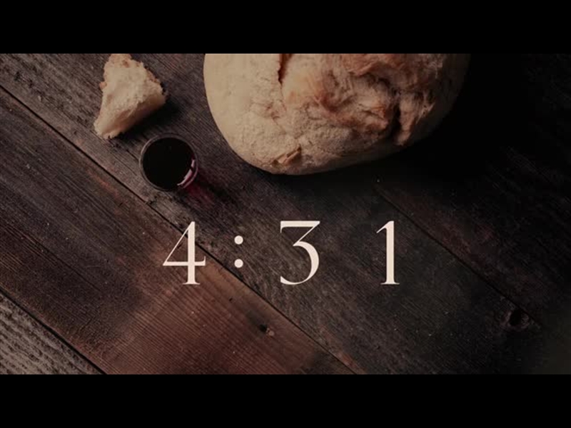 BREAD AND CUP 5 MINUTE COUNTDOWN