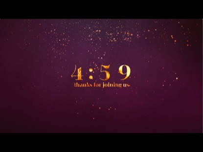 CHRISTMAS GLASS COUNTDOWN