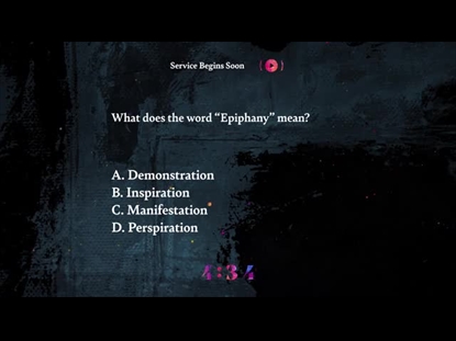 COLORFUL EPIPHANY TRIVIA COUNTDOWN