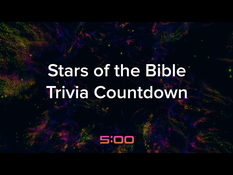 COSMIC DETRITUS TRIVIA COUNTDOWN