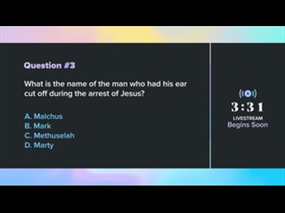 EASTER FOIL TRIVIA COUNTDOWN