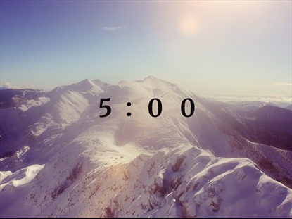 NEW BEGINNING COUNTDOWN