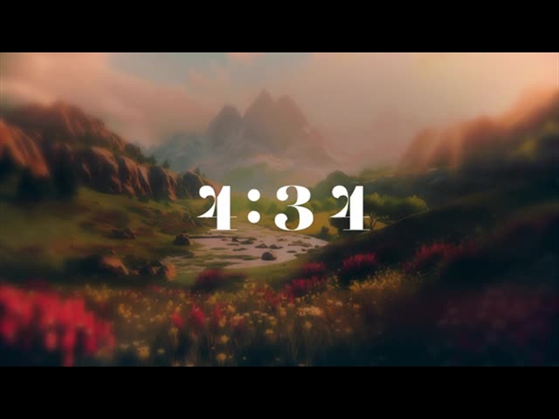 REFLECTIVE CROSS COUNTDOWN