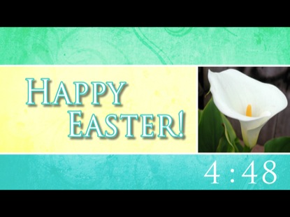 EASTER TITLE SET COUNTDOWN