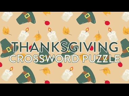Thanksgiving Crossword Puzzle | HM Media | Games | WorshipHouse Kids
