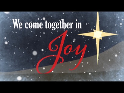 WHEN WE ARE TOGETHER - A CHRISTMAS WELCOME