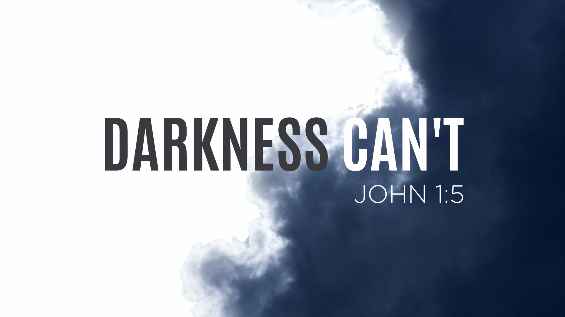 JOHN 1:5 CINEMATIC SCRIPTURE