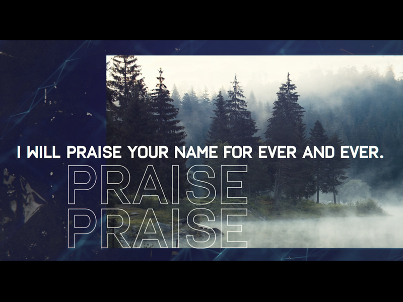 A PSALM OF PRAISE: WORSHIP OPENER