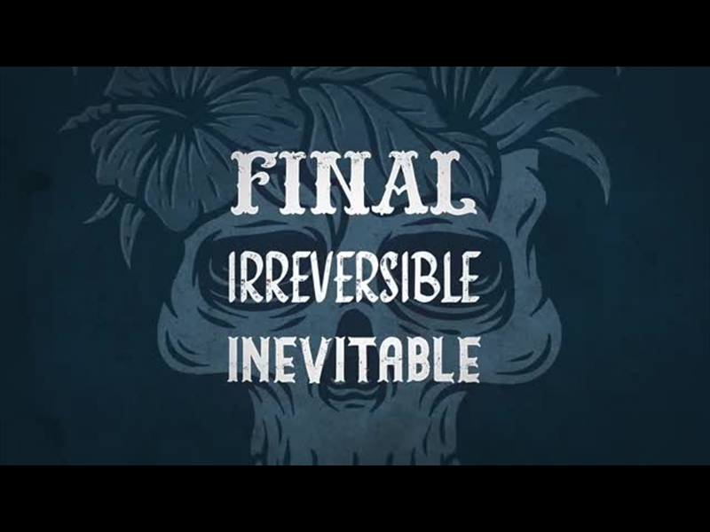 DEATH WHERE IS YOUR STING?: SERIES TRAILER NEXT WEEK