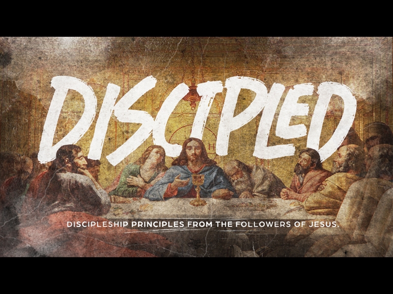 Discipled Sermon Bumper Church Visuals WorshipHouse Media