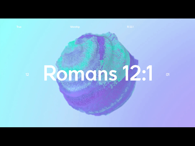 TRUE WORSHIP: WORSHIP OPENER