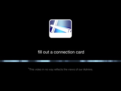 WHEN YOU DON'T... FILL OUT A CONNECTION CARD