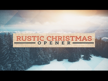 RUSTIC CHRISTMAS OPENER