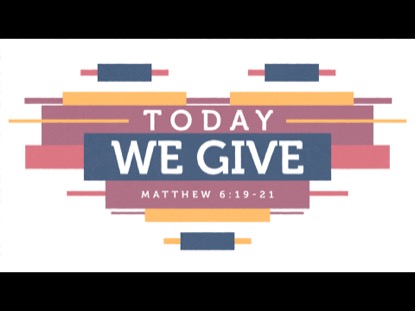 TODAY WE GIVE
