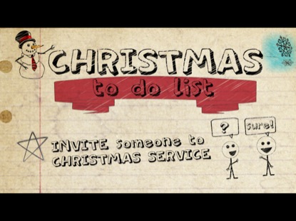 TO DO LIST (CHRISTMAS INVITE)