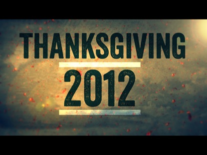 THANKSGIVING 2012