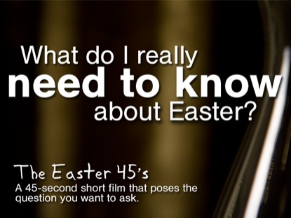 WHAT DO I REALLY NEED TO KNOW ABOUT EASTER?