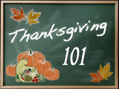 THANKSGIVING 101