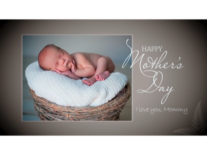 mothers day baby