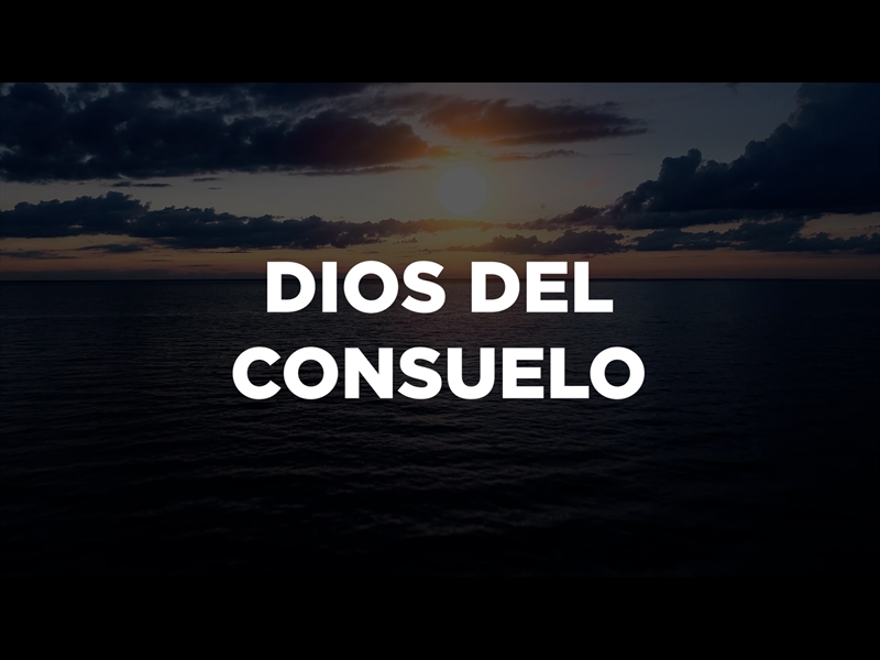 DIOS DEL CONSUELO