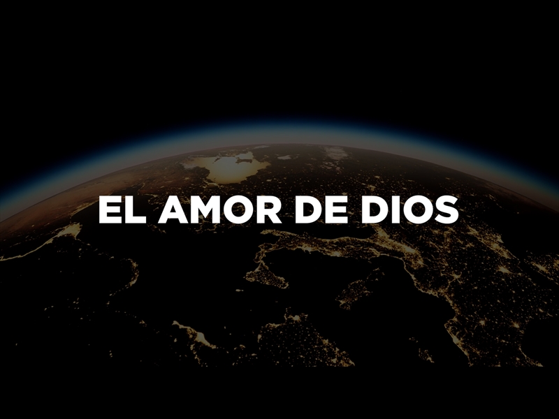 EL AMOR DE DIOS