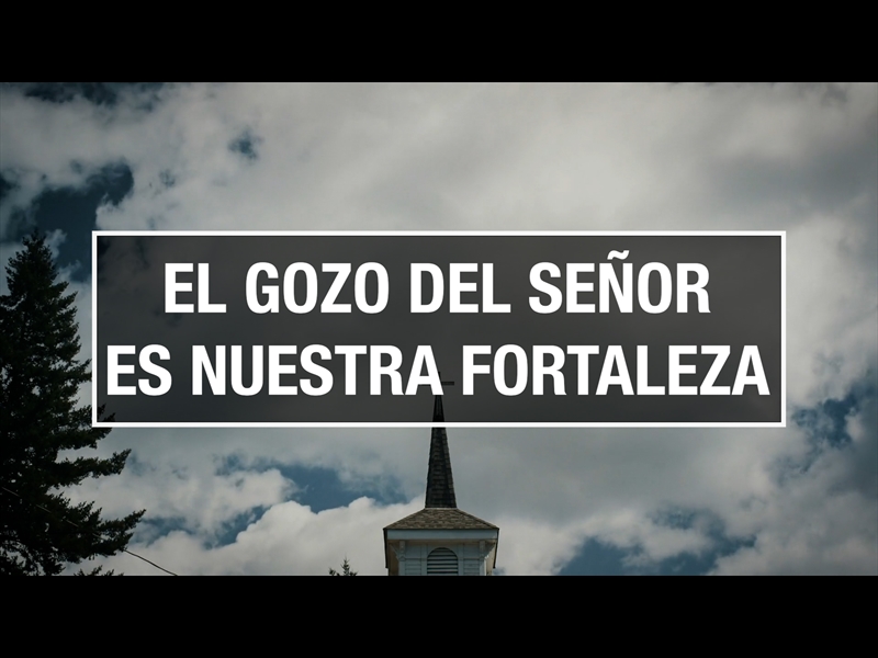 EL GOZO DEL SEÑOR ES NUESTRA FORTALEZA