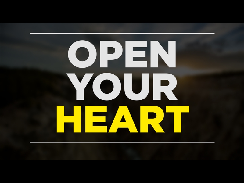 OPEN YOUR HEART