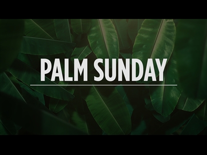 PALM SUNDAY