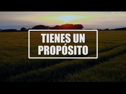 TIENES UN PROPÓSITO
