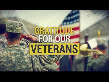 GRATITUDE FOR OUR VETERANS