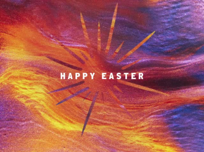 GLITTERVERSE EASTER HAPPY EASTER TITLE